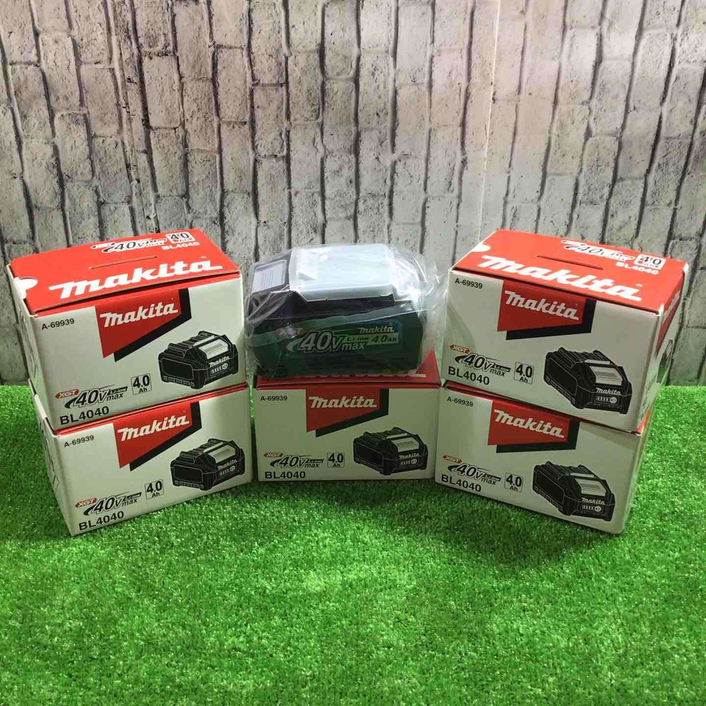 マキタ makita リチウムイオンバッテリー 40Vmax 4.0Ah BL4040 5個セット 川口店