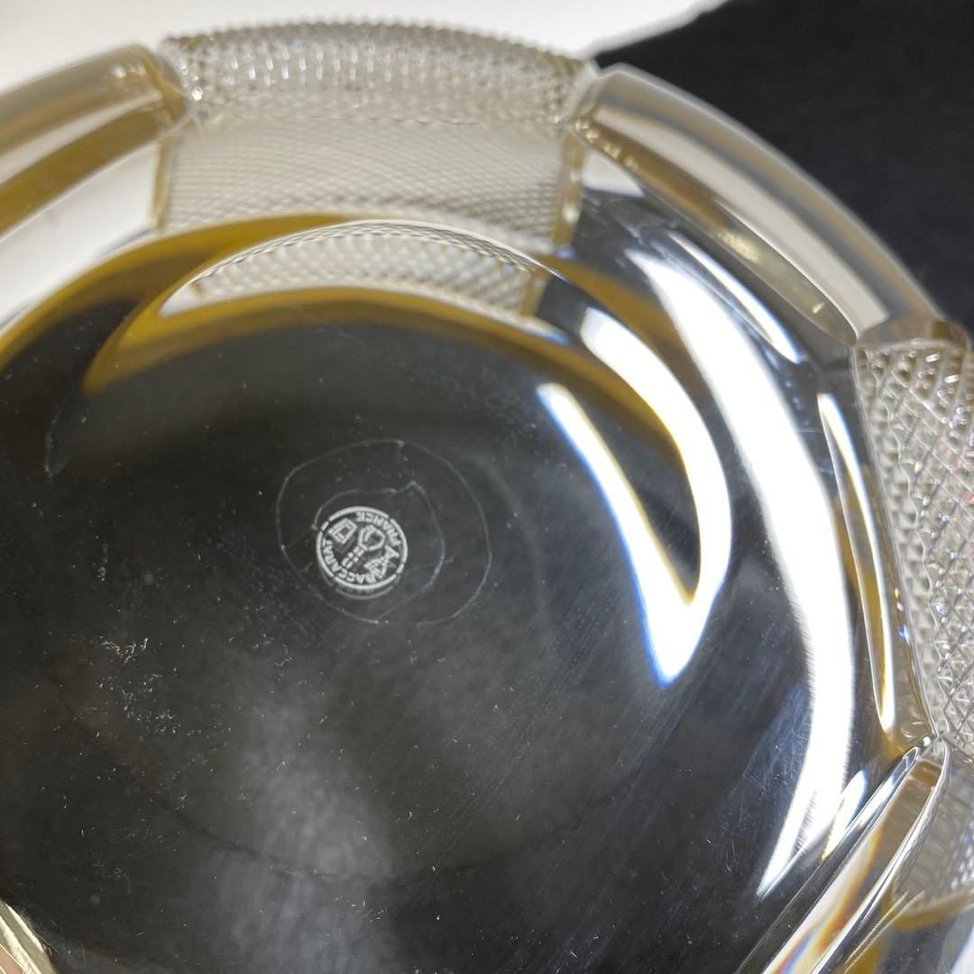 手彫切子金彩ボウル 直径21.5㎝