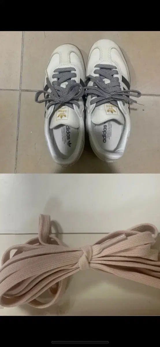  アディダス サンバ OG 220 ピンク 靴紐 含む フラットシューズ バレエシューズ パンプス