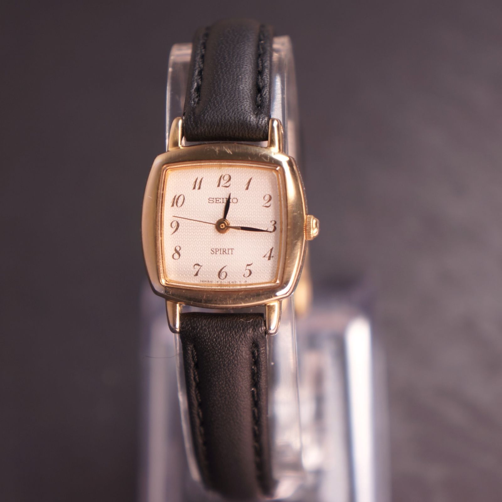 稼働品】SEIKO SPIRIT 白文字盤 電池交換済 新品革ベルト - メルカリ