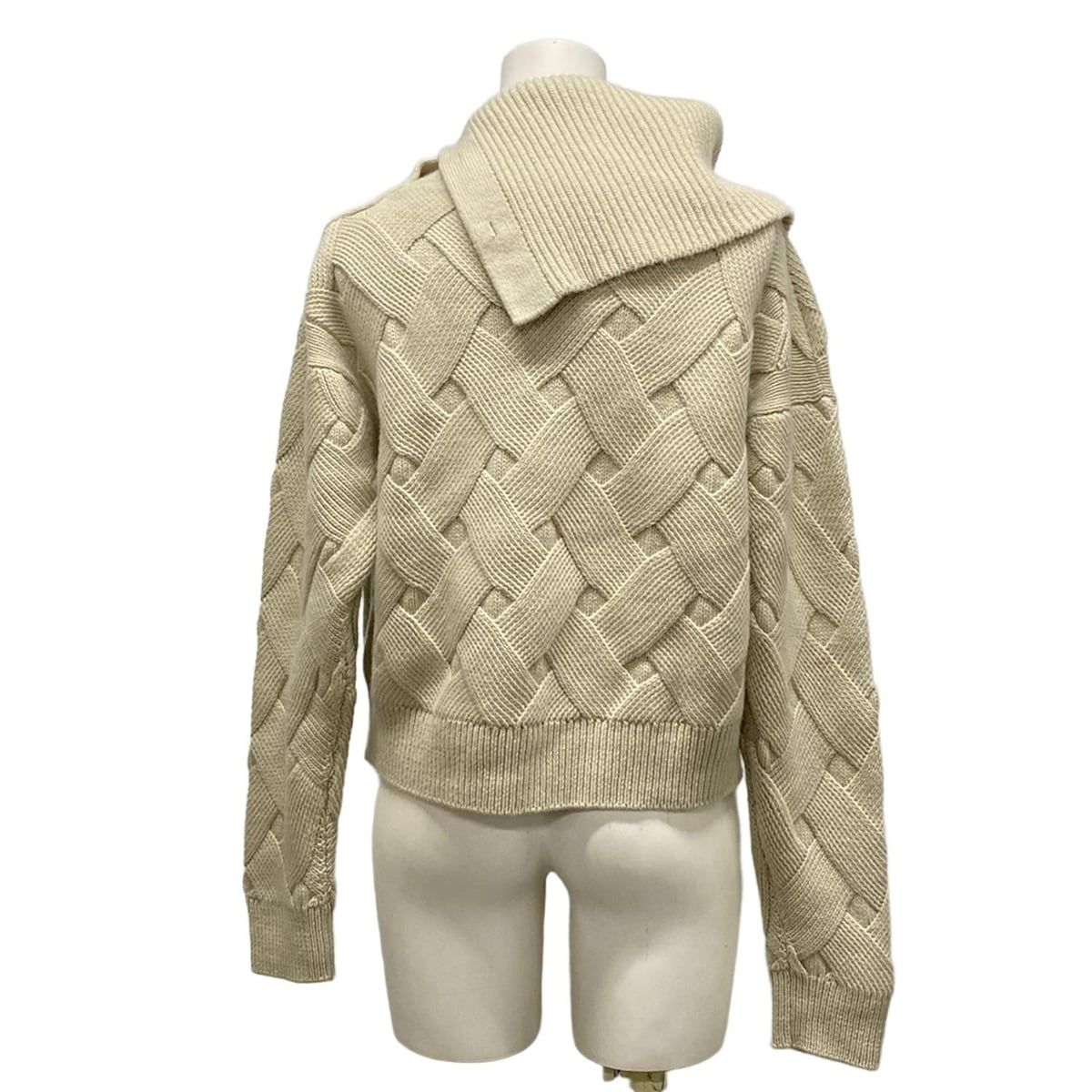 エルメス 長袖セーター サイズ34 S レディース - H5H2649DD ベージュナチュラル ベージュ カシミヤ タートルネック 2025AW カシミヤ