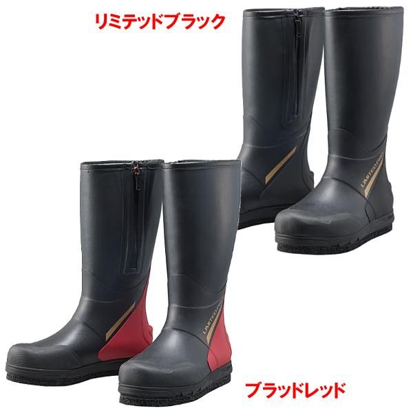 シマノ ΨⅢ リミテッドプロ ジオロックブーツ カットラバーピンフェルト FB-120W ブラッドレッド 3XL