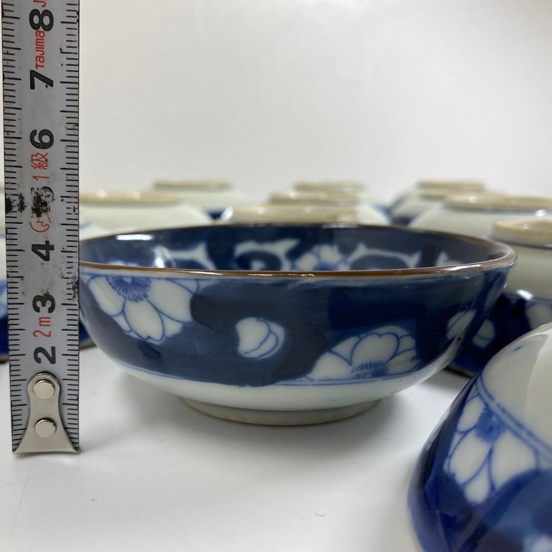 古伊万里 手塩皿18枚 木箱付 直径約10.5㎝ 東Y7-0220①タルチ - メルカリ