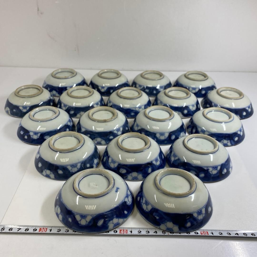 古伊万里 手塩皿18枚 木箱付 直径約10.5㎝ 東Y7-0220①タルチ - メルカリ