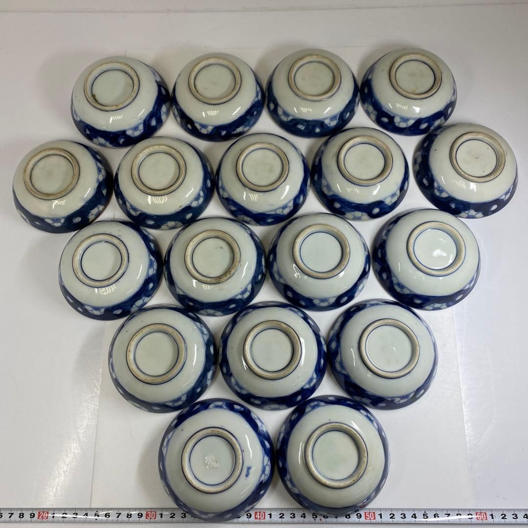 古伊万里 手塩皿18枚 木箱付 直径約10.5㎝ 東Y7-0220①タルチ - メルカリ