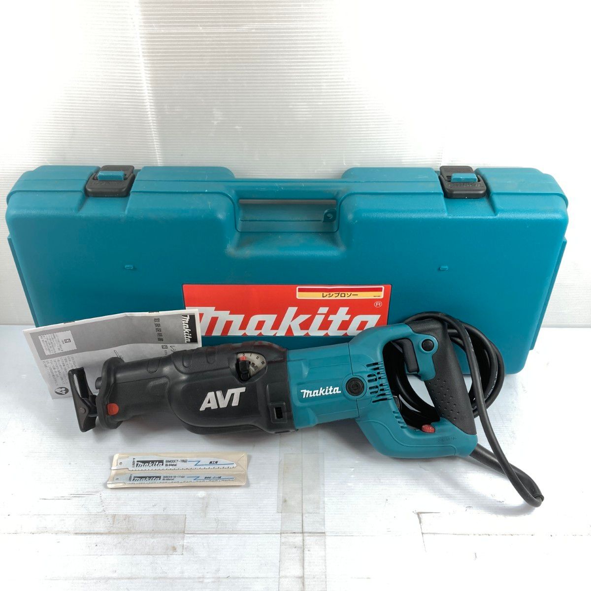 MAKITA マキタ コード式レシプロソー ケース付 JR3070CT ブルー×ブラック