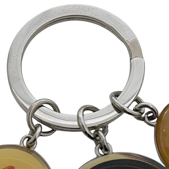  シャネル キーホルダー シルバー ブラック イエロー ココマーク キーホルダー キーリング 小物