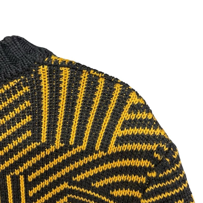 フェンディ FENDI FFロゴジャガードニットセーター FAE549 イエロー