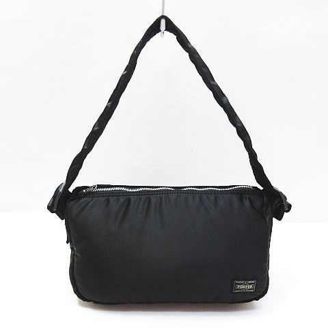廃盤 PORTER ポーター タンカー ワンショルダーバッグ 肩掛け 吉田カバン ブラック 黒 鞄 メンズ レディース E372MF 3975