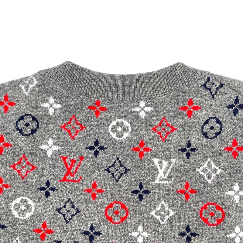ルイ・ヴィトン LOUIS VUITTON モノグラム総柄ニットセーター FPKL83