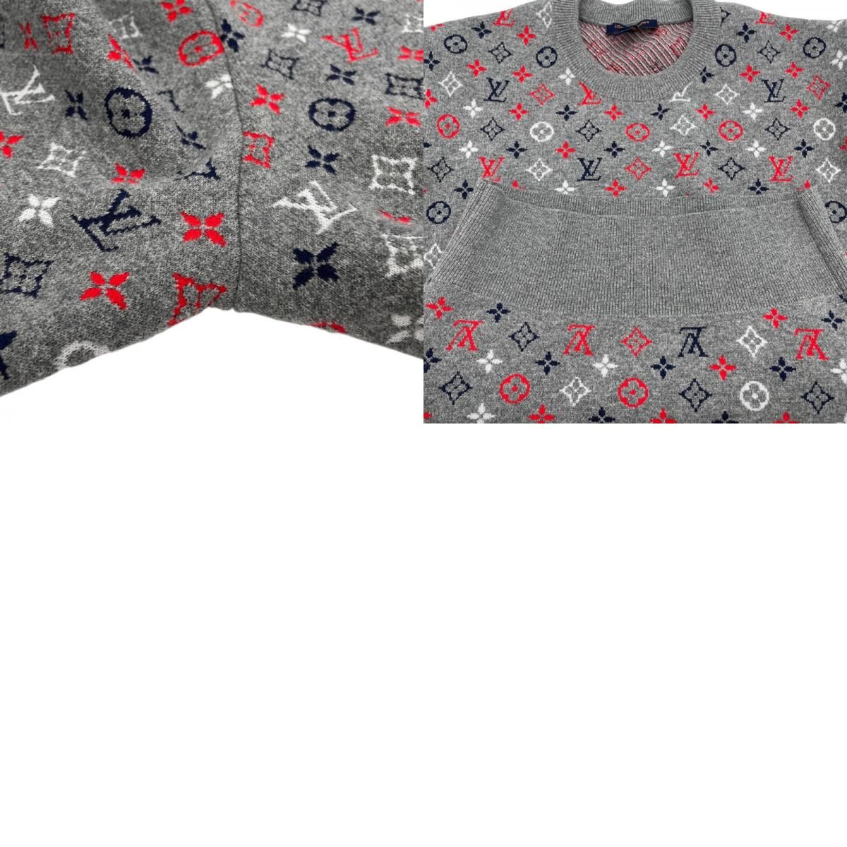 ルイ・ヴィトン LOUIS VUITTON モノグラム総柄ニットセーター FPKL83