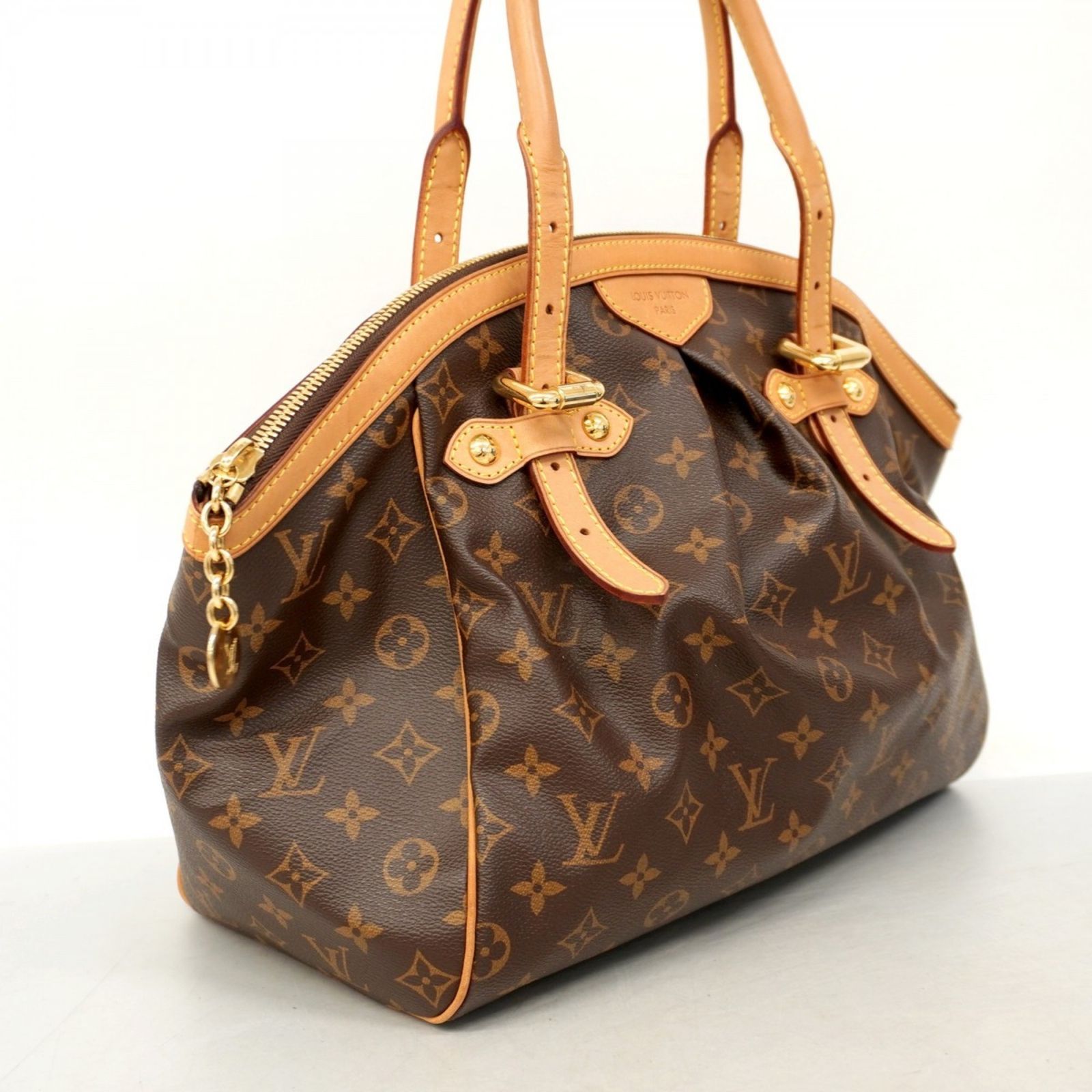 ルイ ヴィトン Louis Vuitton ルイ ヴィトン ハンドバッグ モノグラム ティヴォリGM M40144 ブラウンレディース