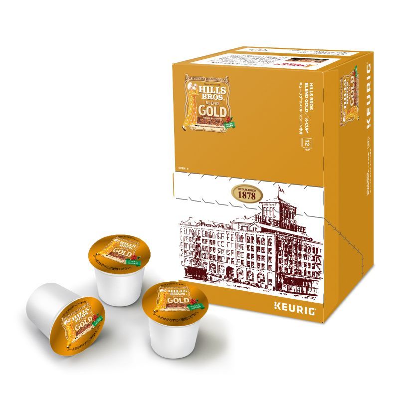 キューリグ Kカップ KEURIG K-CUP ヒルスブレンドゴールド 12個入り 4箱セット