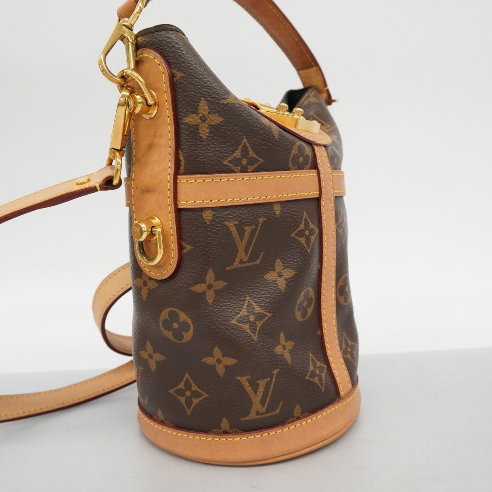 ルイ ヴィトン Louis Vuitton ルイ ヴィトン ハンドバッグ モノグラム ダッフルバッグ M43587 ブラウン 2wayバッグレディース