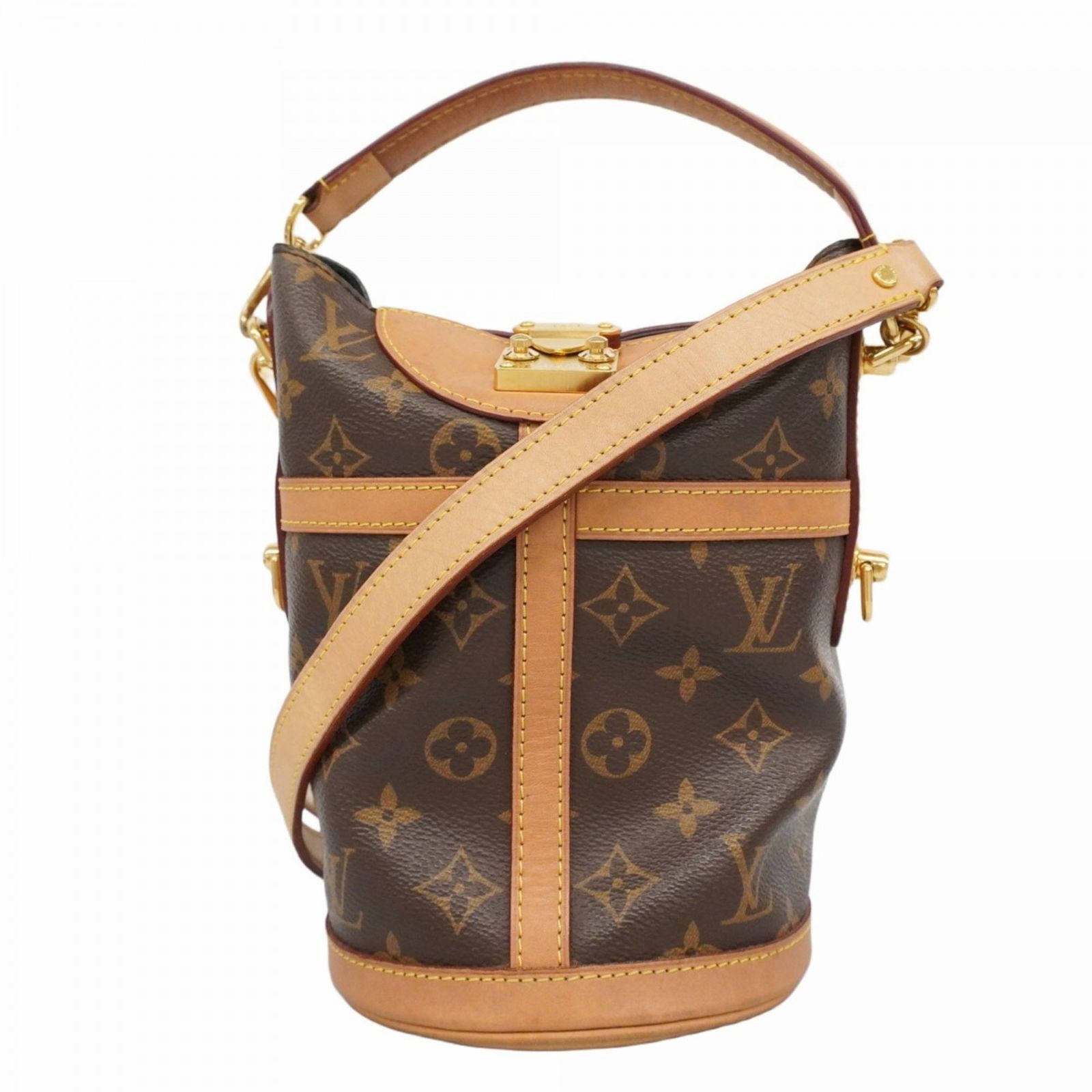 ルイ ヴィトン Louis Vuitton ルイ ヴィトン ハンドバッグ モノグラム ダッフルバッグ M43587 ブラウン 2wayバッグレディース