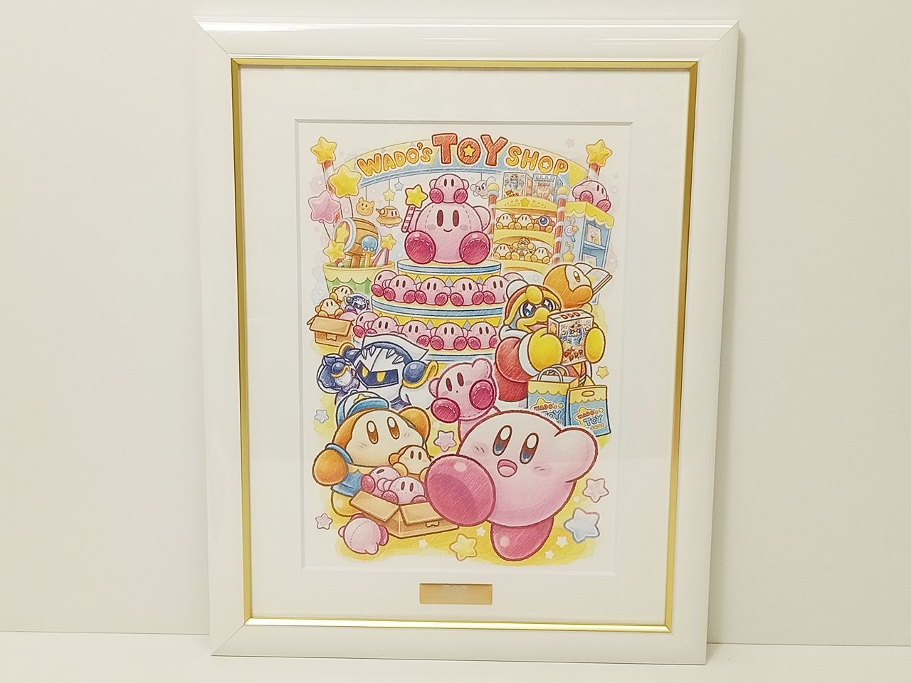 【激レア】星のカービィ 複製原画 星のカービィ ヤマシロヤ限定 複製原画 WADO'S TOY SHOP 星のカービィ