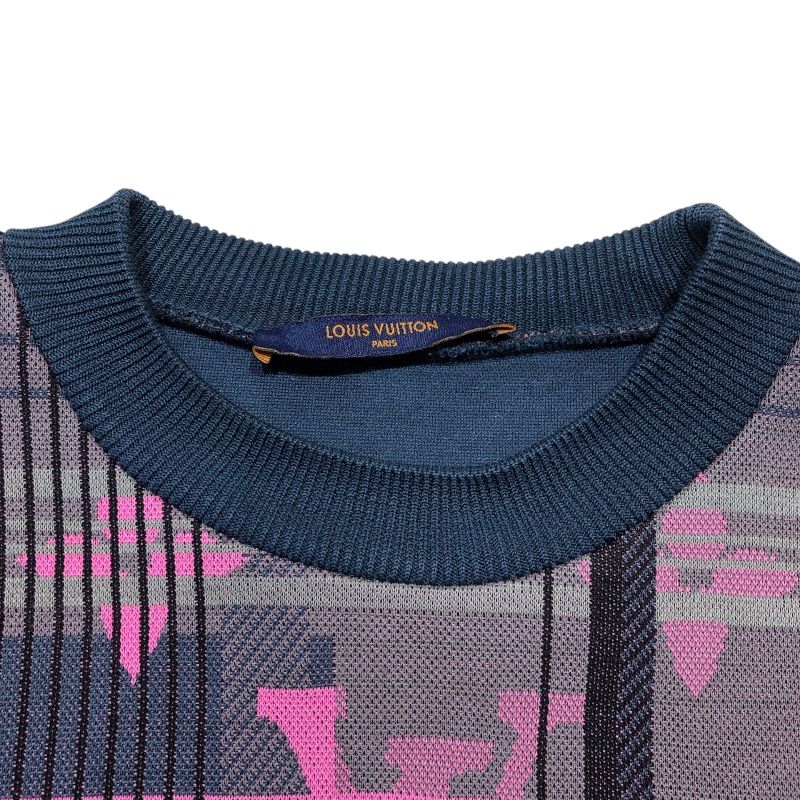 ルイヴィトン モノグラム スウェット L 中古】 LOUIS VUITTON ルイ・ヴィトン スウェットトレーナー HKY75WZRW