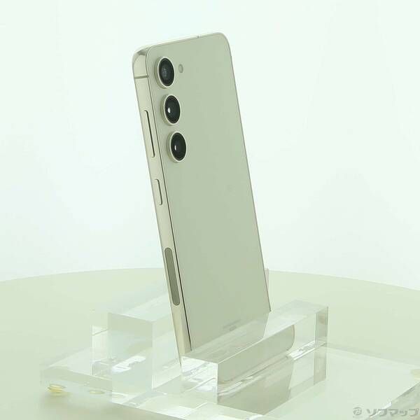 中古品〕 Galaxy S23 256GB クリーム SCG19 au SIMフリー【262