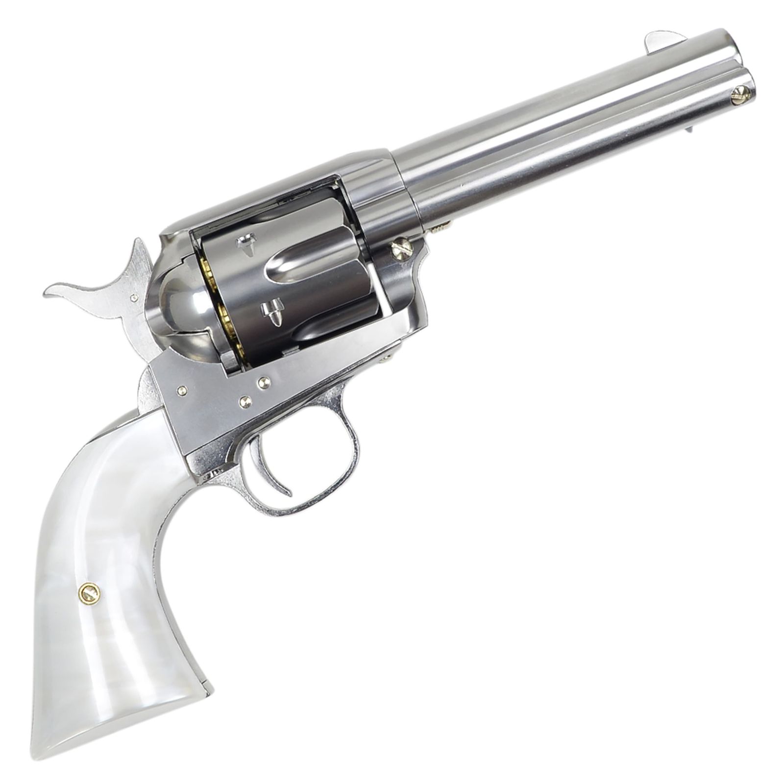 コルト SAA シビリアン 4.75インチ ガスガン パールグリップ仕様 10歳