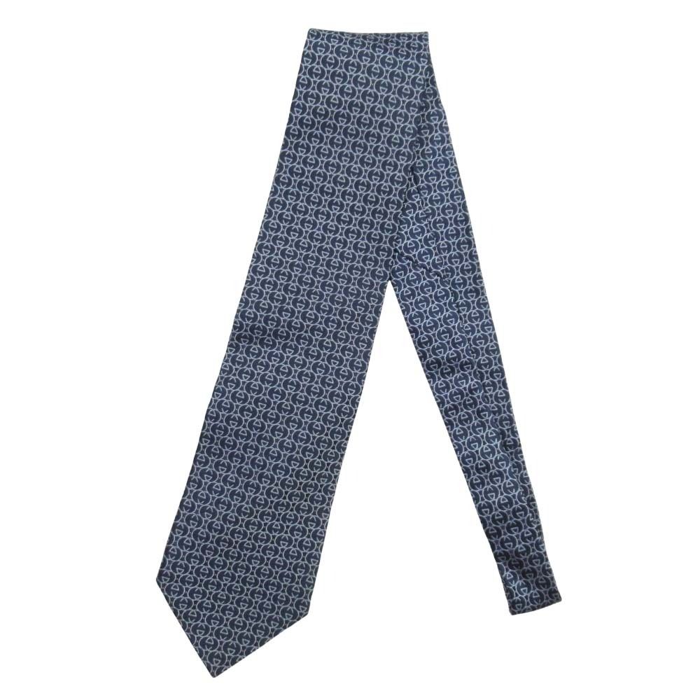 グッチ ネクタイ GGロゴ 総ロゴ インターロッキング ハイブランド 高級