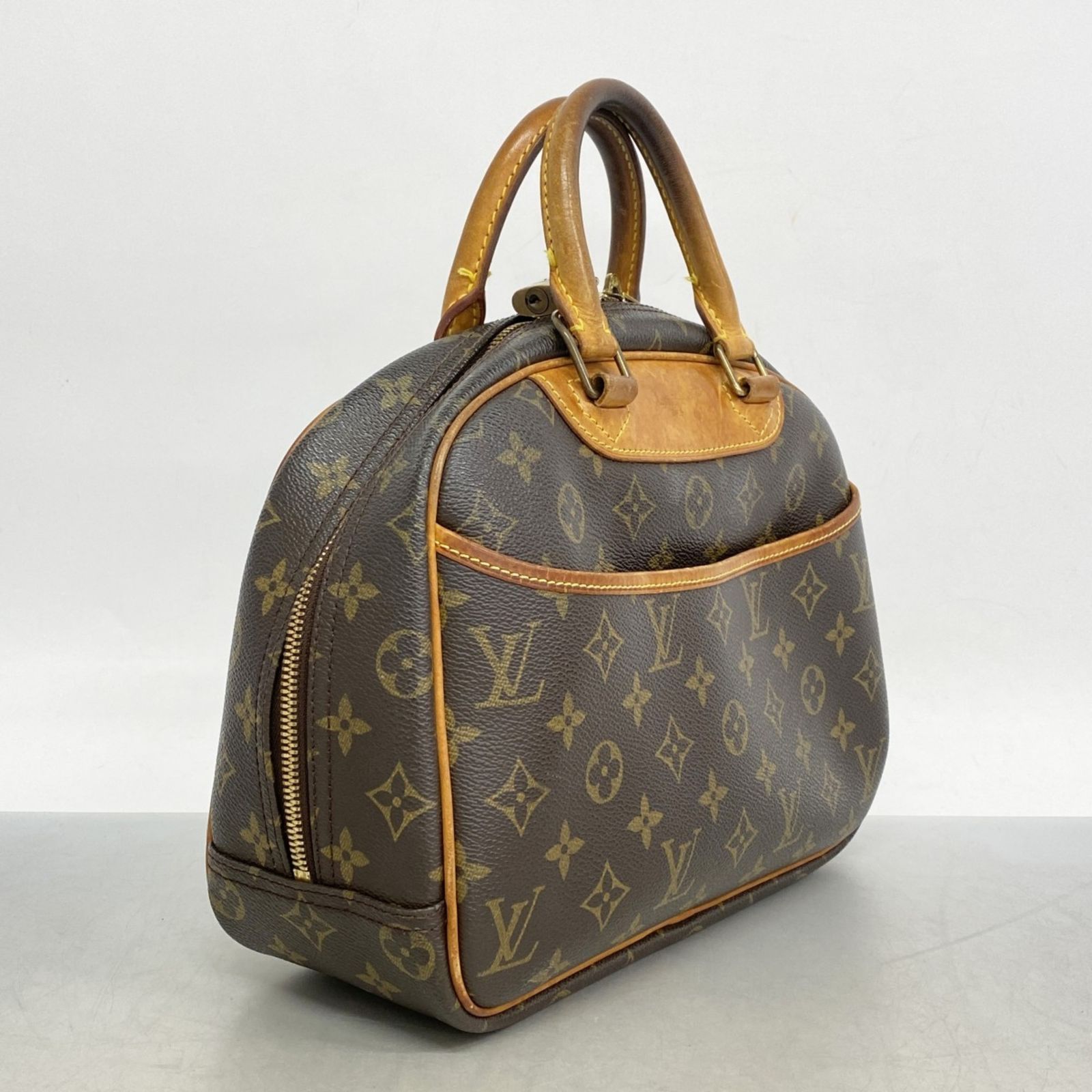 ルイ ヴィトン Louis Vuitton ルイ ヴィトン ハンドバッグ モノグラム トゥルーヴィル M42228 ブラウンレディース P1581553
