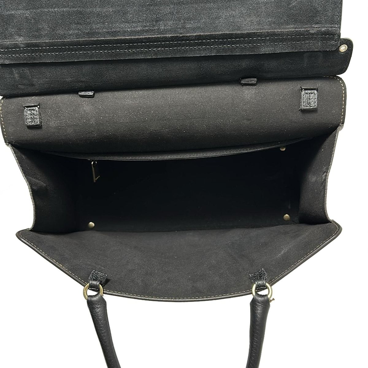  FURLA フルラ ハンドバッグ - 白×黒×グレー レザー ハンドバッグ バッグ