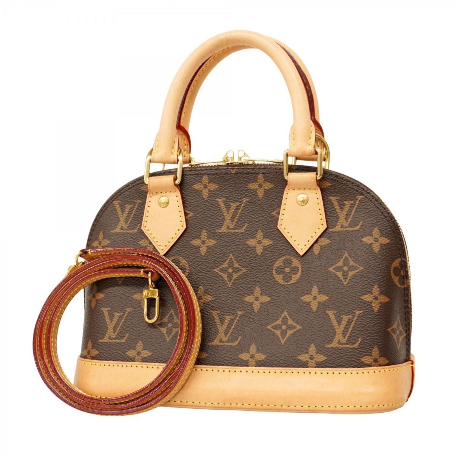 ルイ ヴィトン Louis Vuitton ルイ ヴィトン ハンドバッグ モノグラム アルマBB M46990 ブラウン 2wayバッグレディース