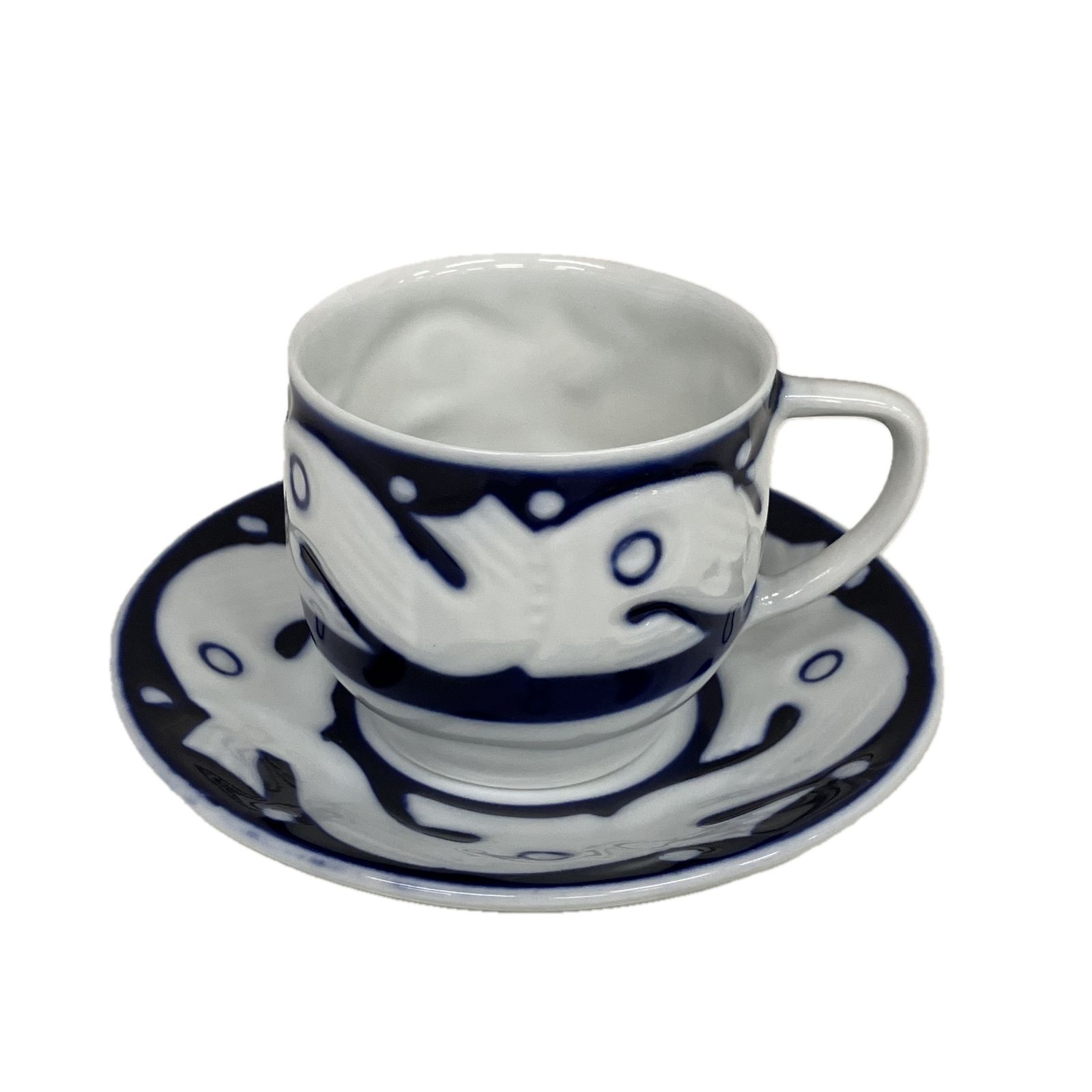 SARGADELOS デミタス カップ-ソーサー 6客セット サルガデロス 西洋食器 スペイン 陶磁器 S10517404