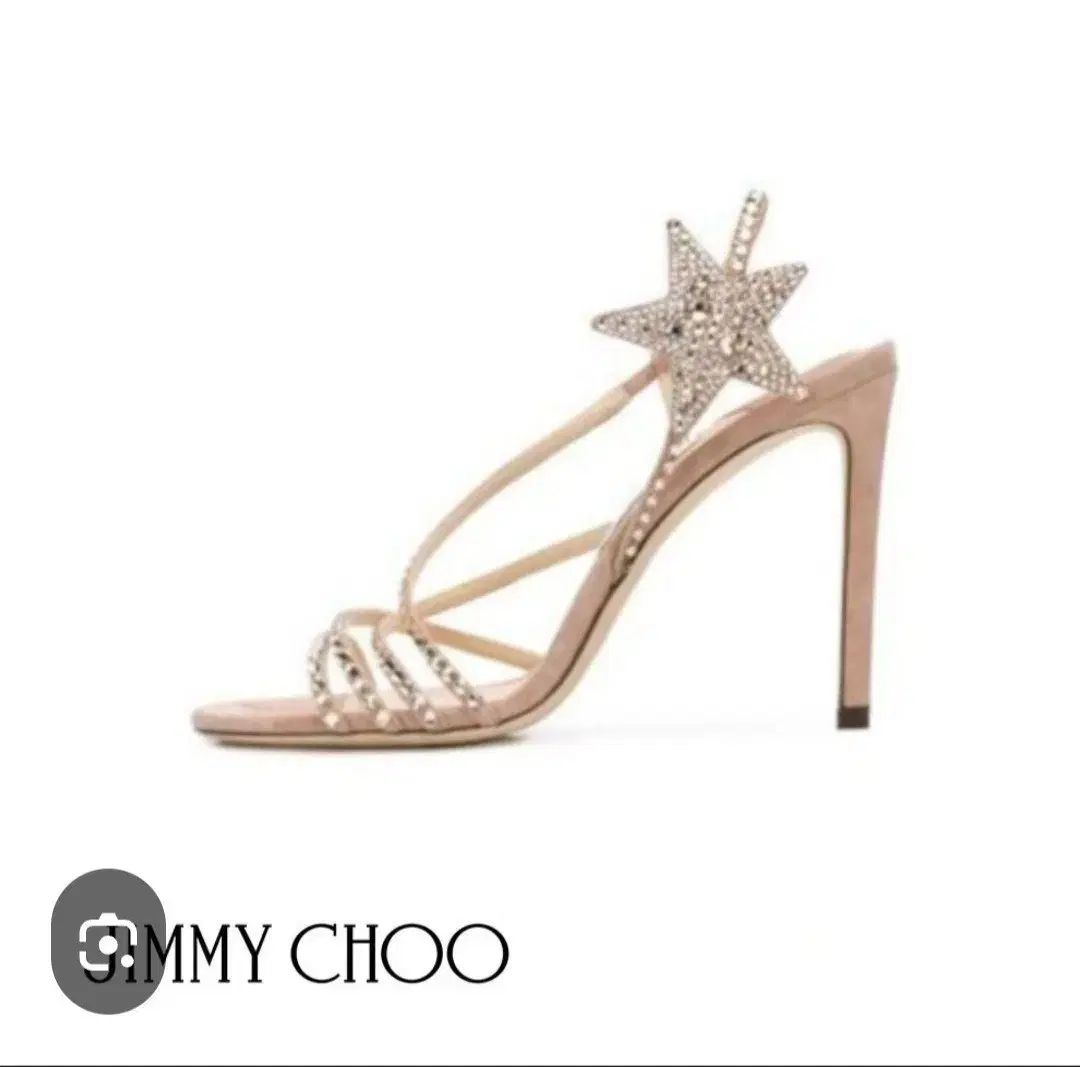 JIMMY CHOO ジミーチュウ ヒール サンダル EU 36 230 状態 良し