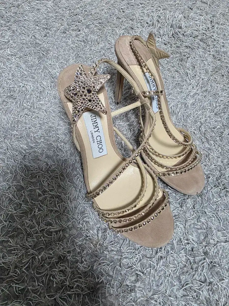 JIMMY CHOO ジミーチュウ ヒール サンダル EU 36 230 状態 良し