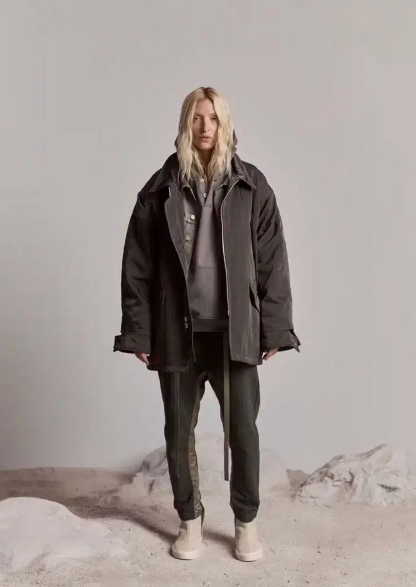 フィアオブゴッド 6th エブリデイ ヘンリー フーディー ヴィンテージ グレー 8th イタナル