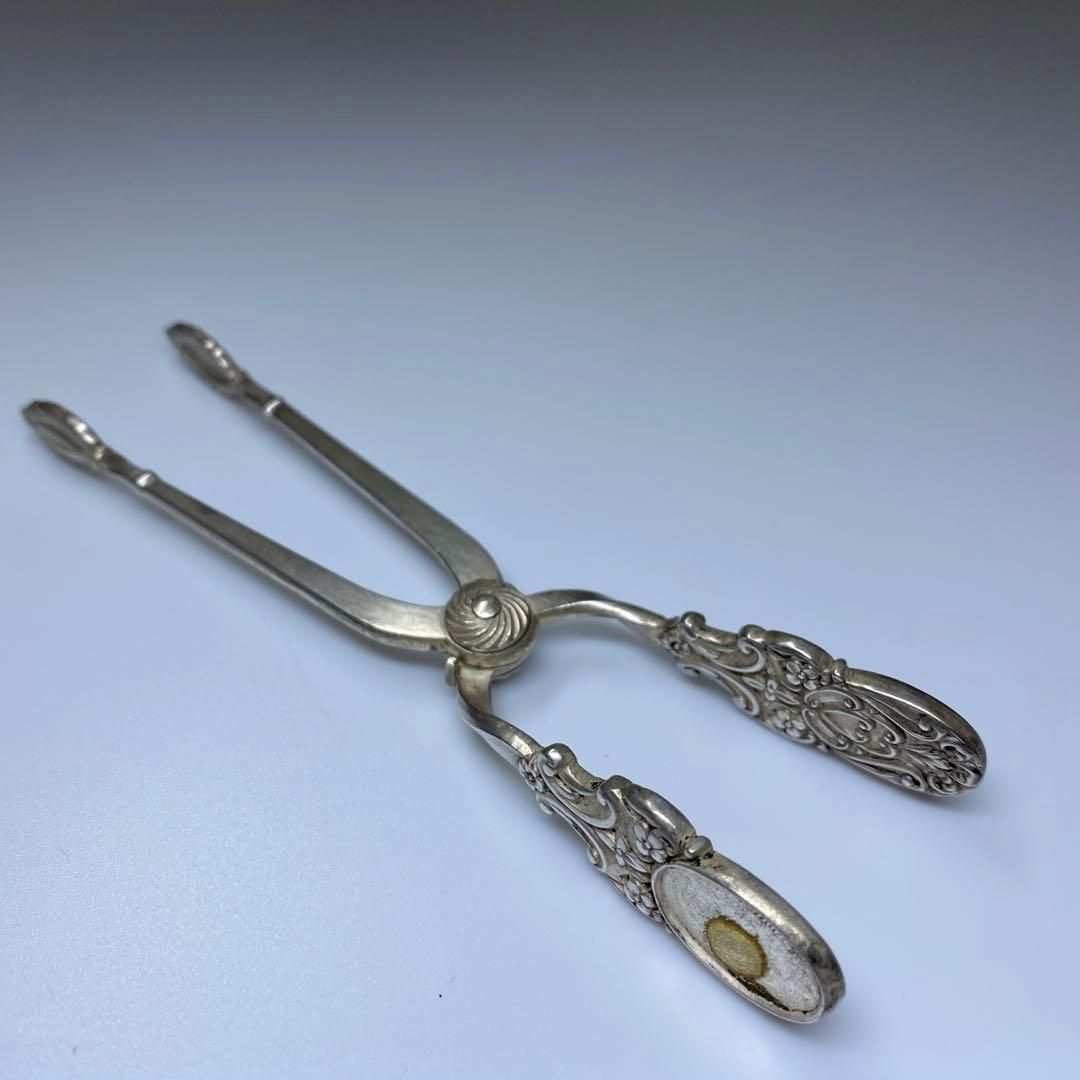 銀製刻印トング 35g 東Y7-0221 2F WWW_OPDRERGINERDOGAN_COM
