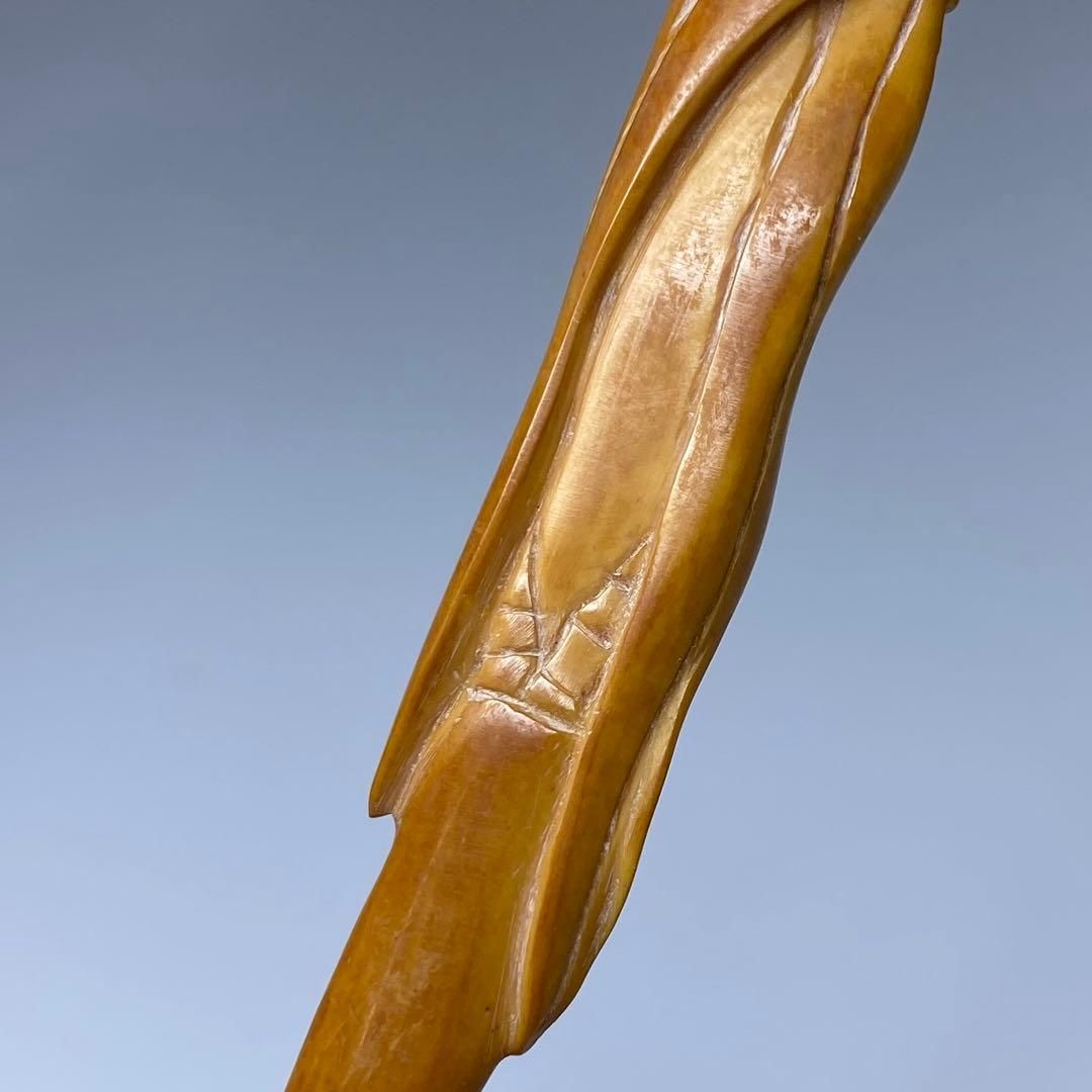 中国古玩　時代物　細密彫極上茶杓　9g 東Y7-0221☆2Fチヒチ 中国古玩 時代物 細密彫極上茶杓 9g 東Y7-0221☆2Fチヒチ - メルカリ