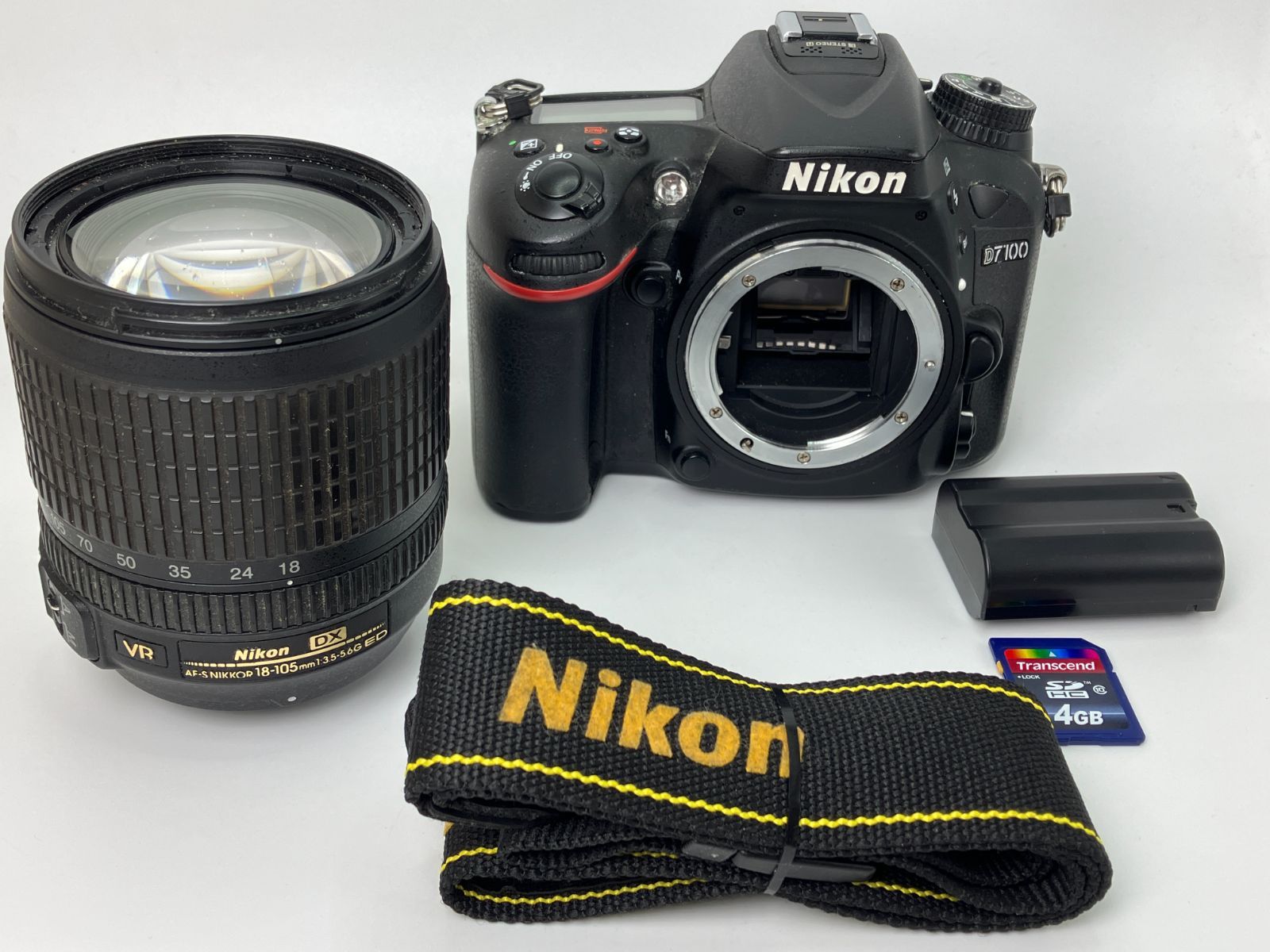 返品保証 動作未 Nikon D7100 18-105mm レンズキット