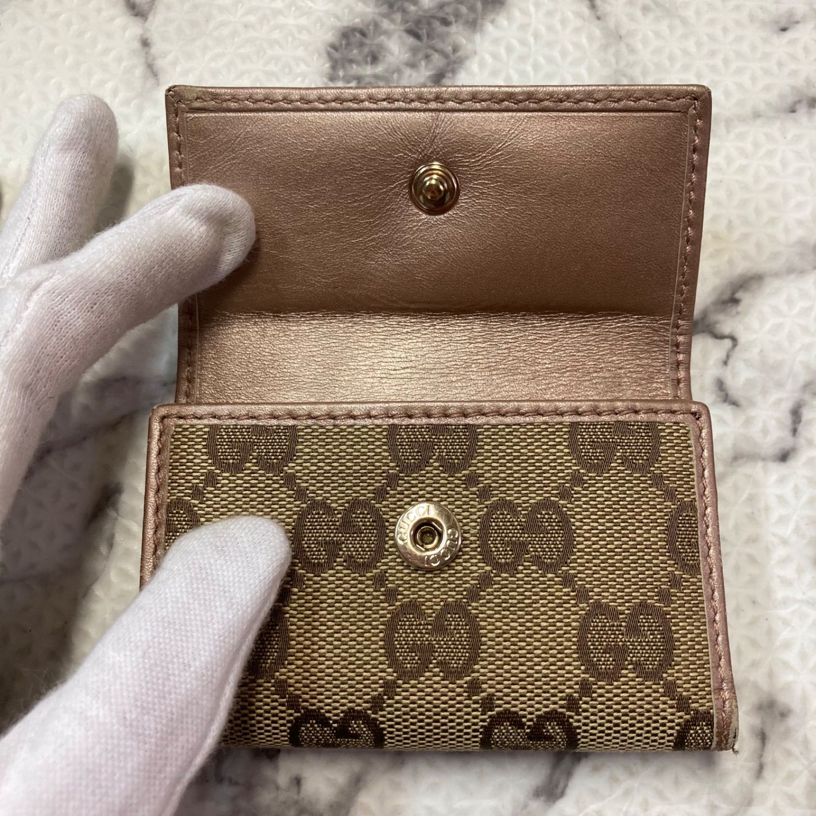 GUCCI GGパターン キーケース Gucci GGパターン キーケース - 小物オンライン 通販