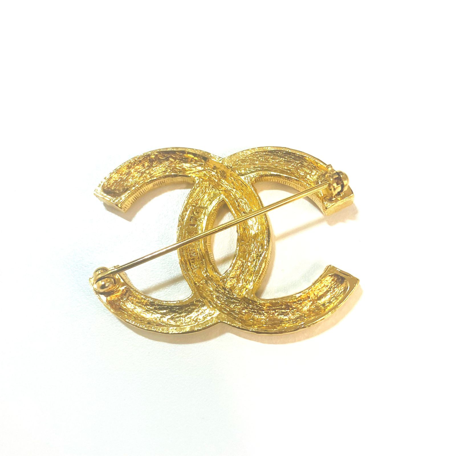 CHANEL シャネル ラインストーン ブローチ B 3194