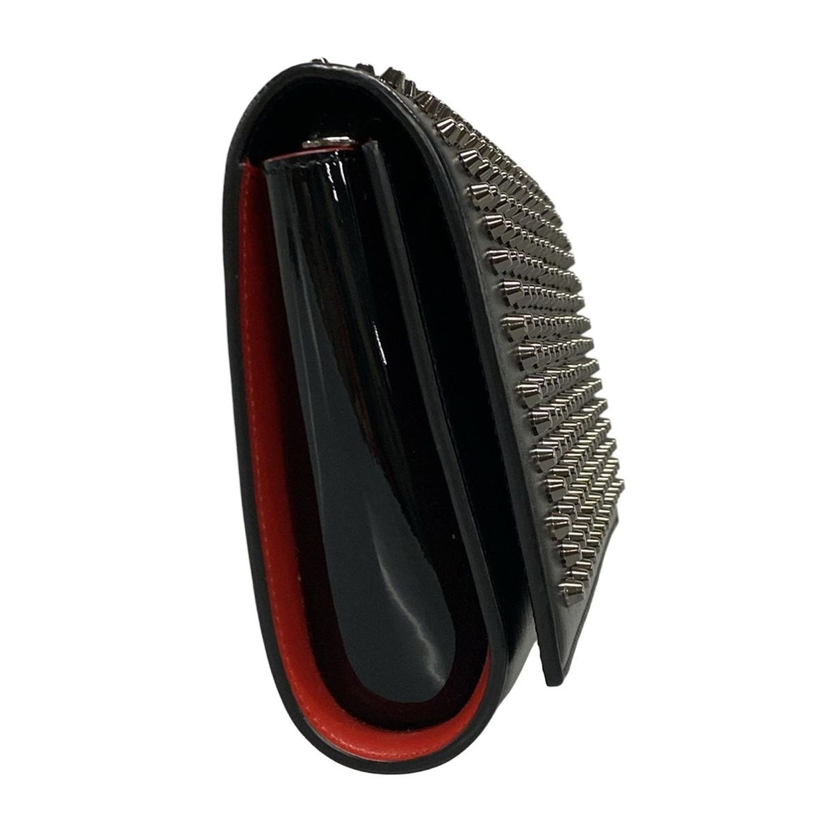 CHRISTIAN LOUBOUTIN クリスチャンルブタン クラッチバッグ パロマ クラッチ 黒 スタッズ レザー