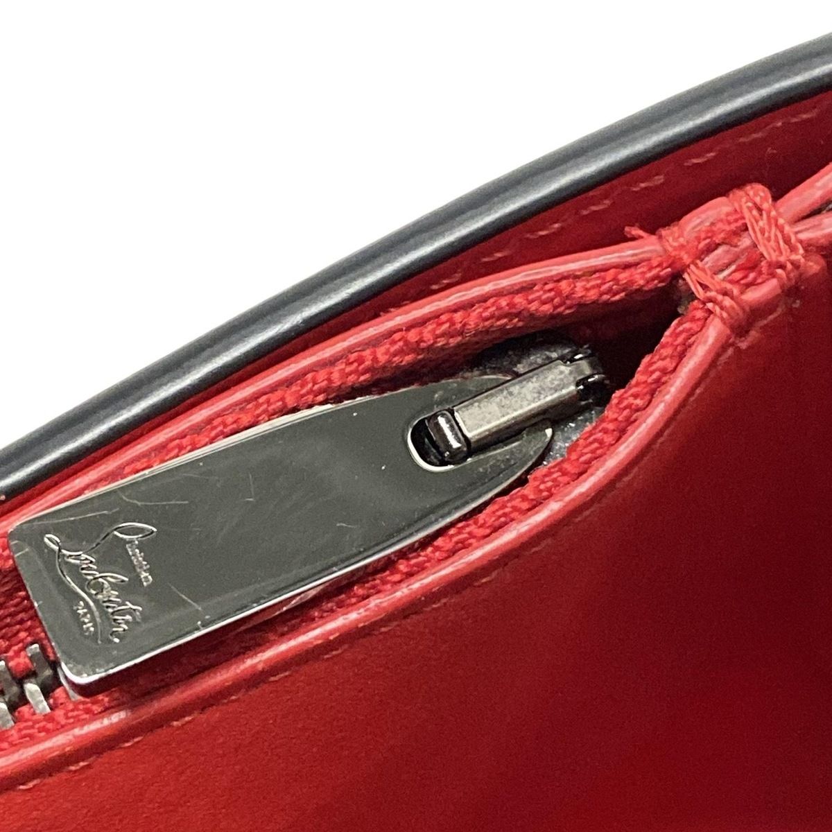  CHRISTIAN LOUBOUTIN クリスチャンルブタン クラッチバッグ パロマ クラッチ 黒 スタッズ レザー クラッチバッグ バッグ