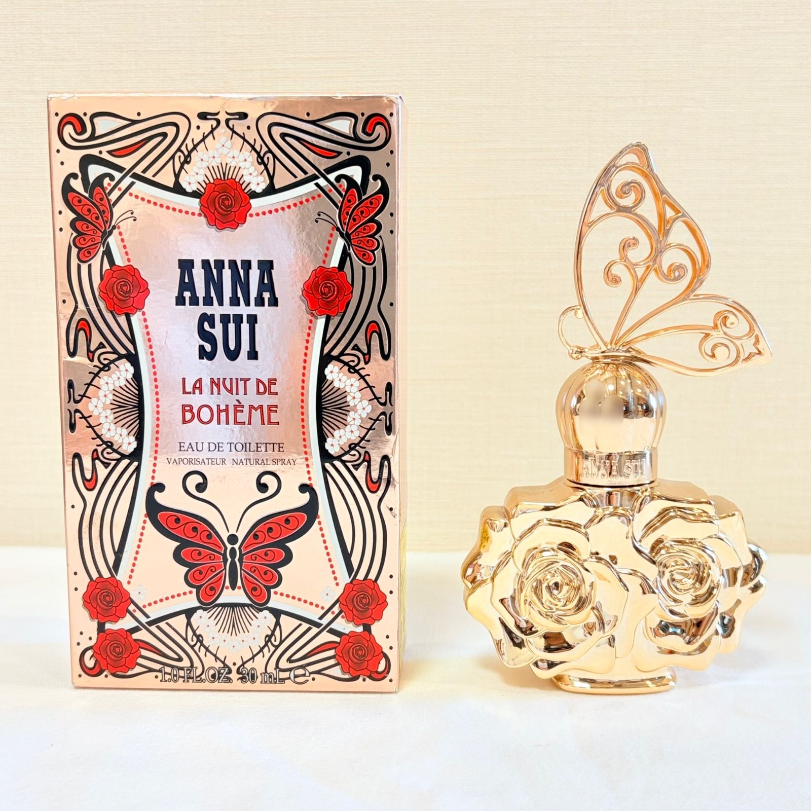 ANNA SUI la nuit de boheme eau de toilette アナスイ ラ ニュイ ドゥ ボエム オーデトワレ 香水 30ml
