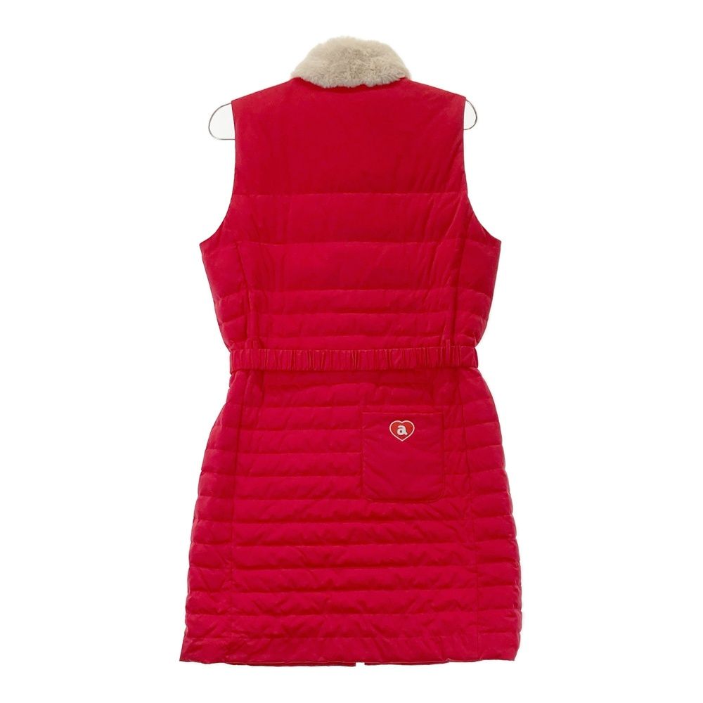 アルチビオ　ダウン　ワンピース 中綿サイズ38 サイズ：38 ARCHIVIO アルチビオ ファー付 中綿ワンピース フルジップ