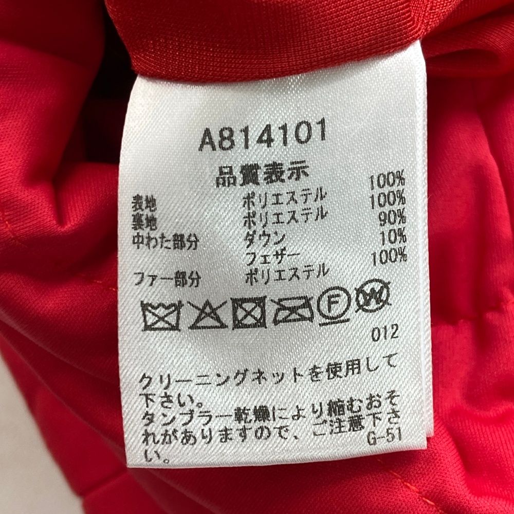 サイズ：38 ARCHIVIO アルチビオ ファー付 中綿ワンピース フルジップ