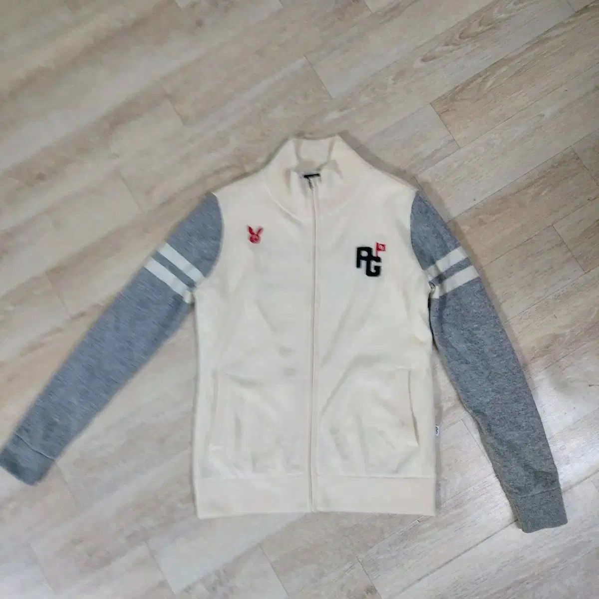 パーリーゲイツ 防風 カシミア ニットジャケット 1号