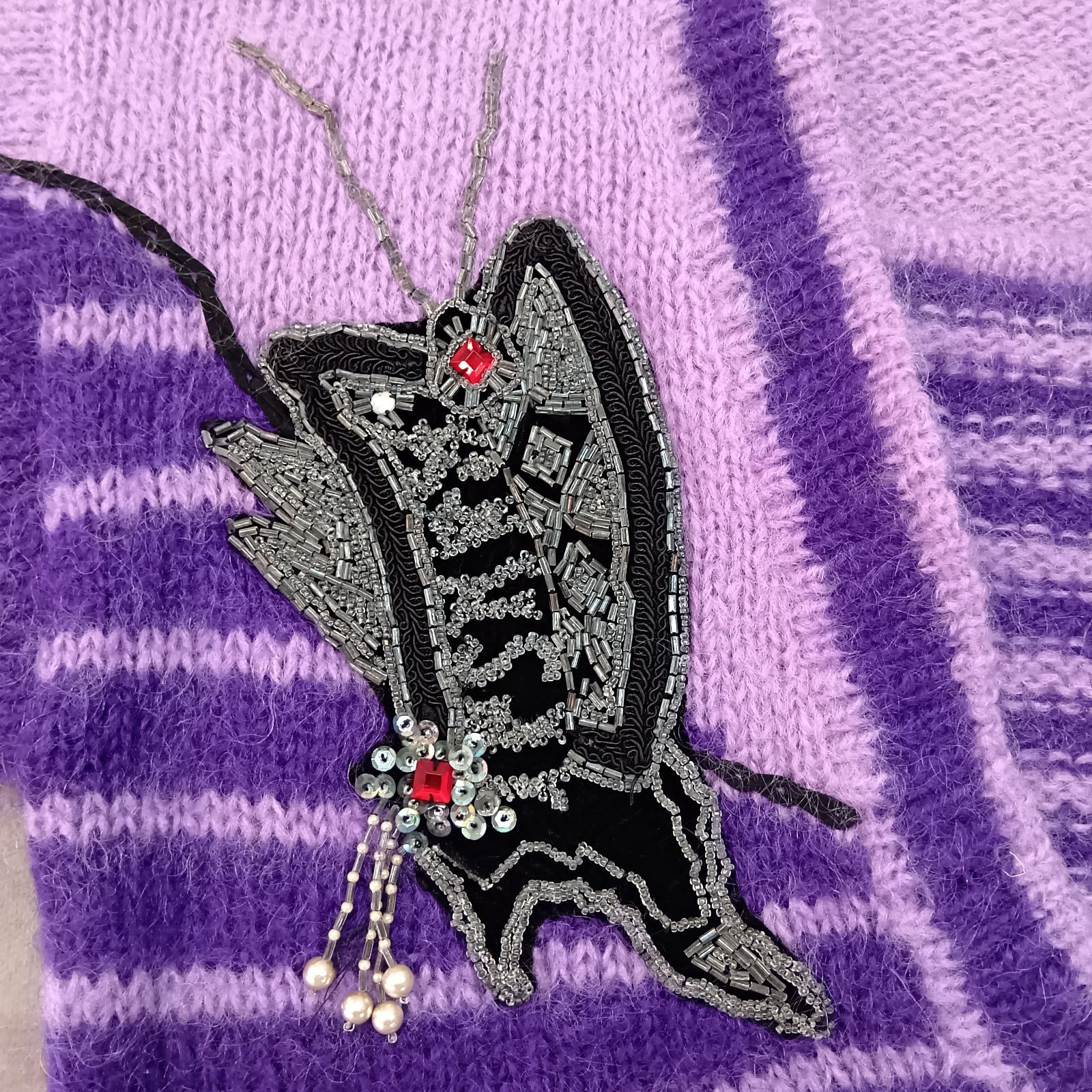 KANSAI O2 カンサイヤマモト 派手柄ニット ヴィンテージ 古着 アート