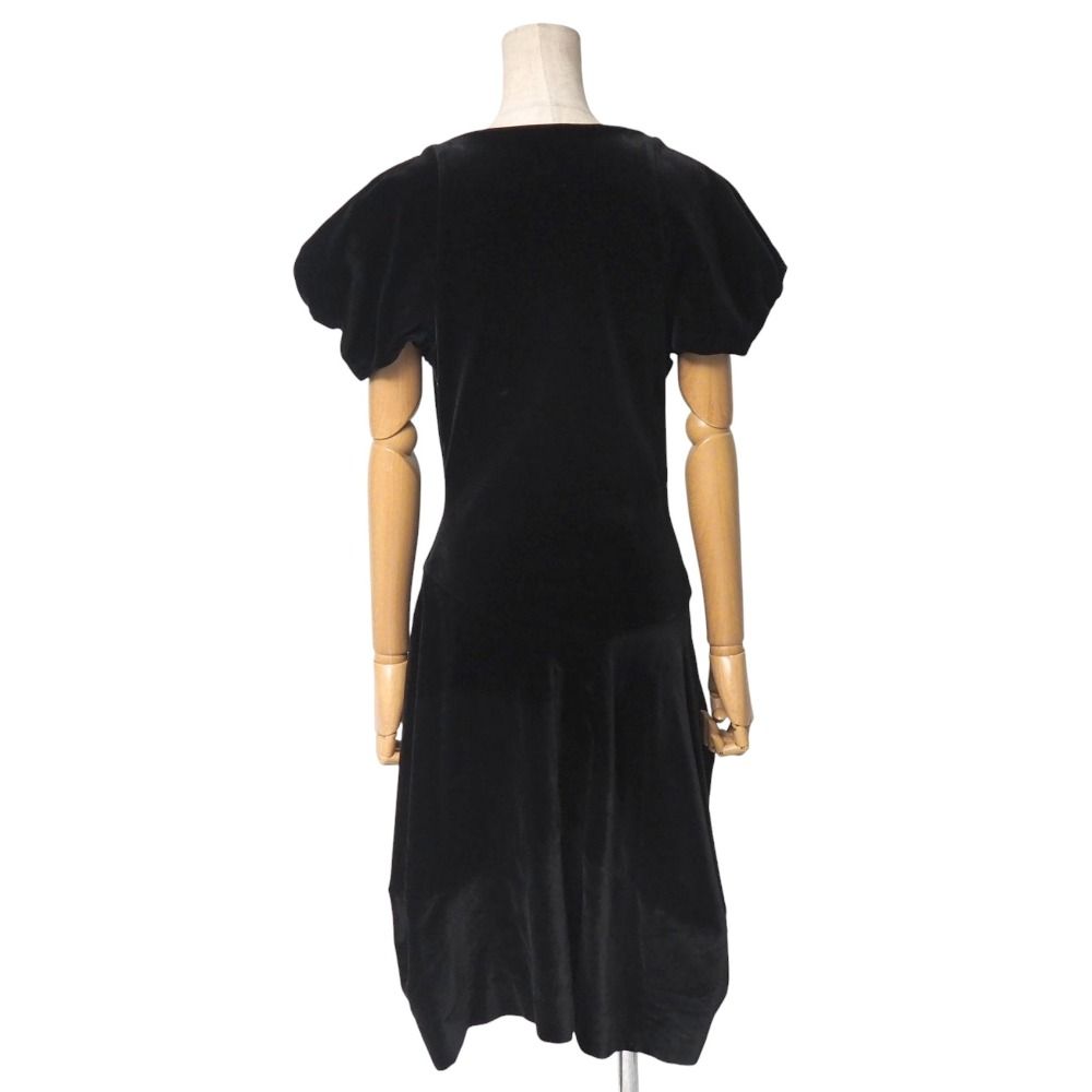 Vivienne Westwood Red Label ヴィヴィアンウエストウッド レッドレーベル ワンピース サイズ3 ベロア 変形 ドレス ブランド古着 RA 6553