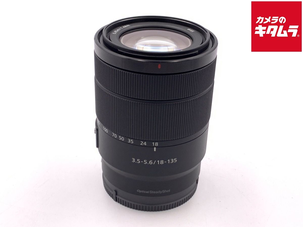 超美品 E 18-135mm 3.5-5.6 OSS SEL18135 M772 カメラレンズ E 18-135mm F3.5-5.6 OSS APS-C用 ブラック SEL18135