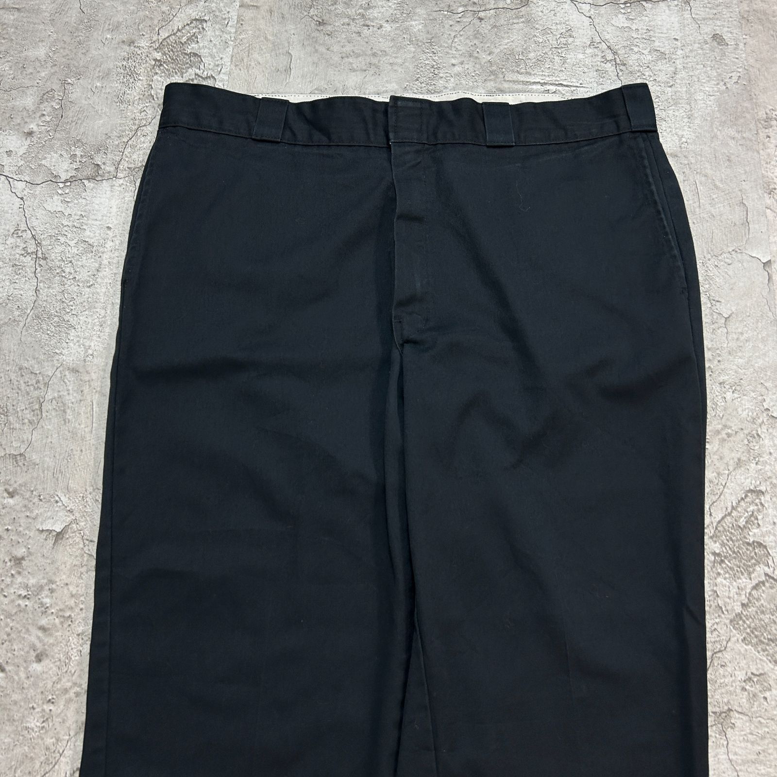 ３枚ディッキーズ874 ブラックチノパン　ワーク　古着W43 L29相当 3枚ディッキーズ874 ブラックチノパン ワーク 古着W43 L29相当