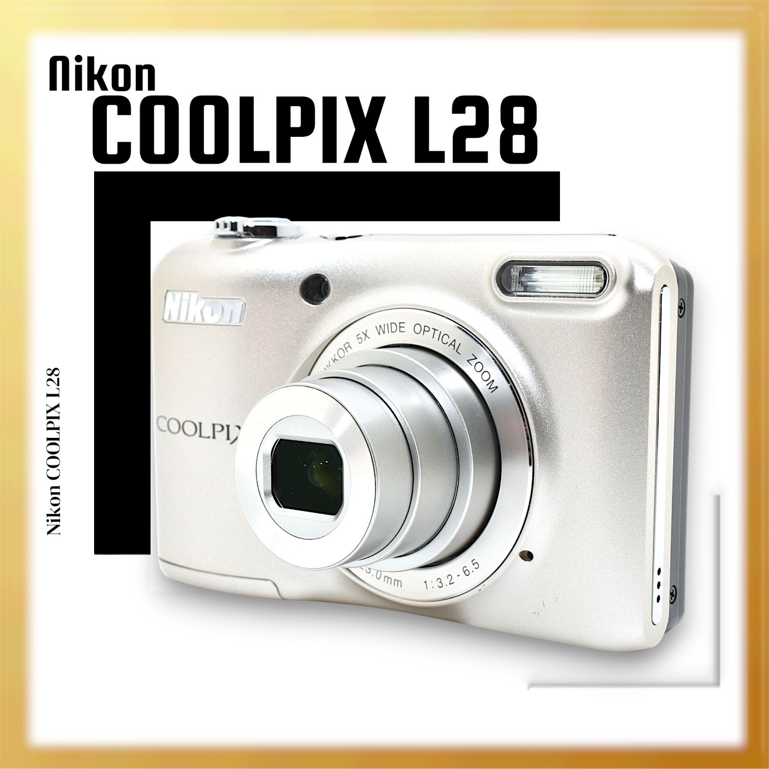 Nikon COOLPIX L28 シルバー 本体 ニコン COOLPIX L28 価格比較 - 価格.com