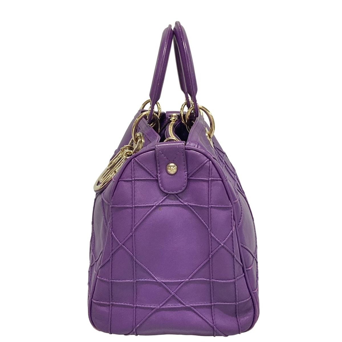 パープル ミニボストン