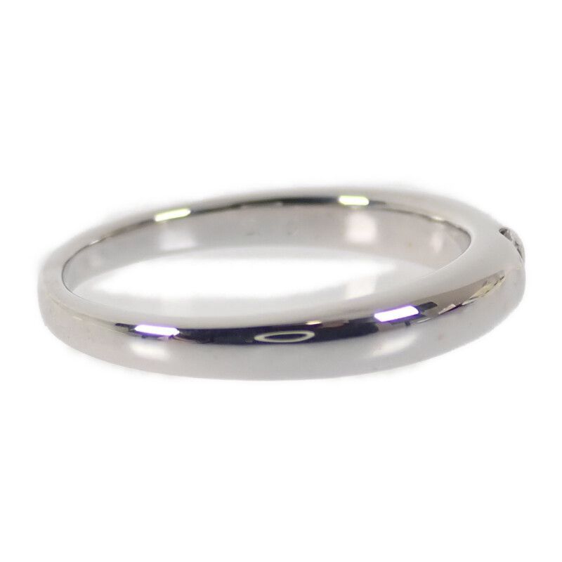 no brand】デザイン ジュエリー リング K18ホワイトゴールド 12号