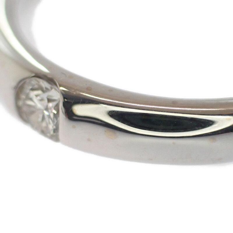 no brand】デザイン ジュエリー リング K18ホワイトゴールド 12号